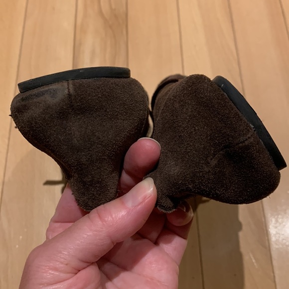 Bewild Brown Suede ballet flats - size 4 Youth/ size 6.5 Women’s - Picture 12 of 15